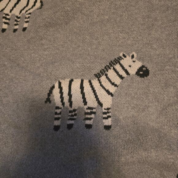 Unbranded zebra gray baby blanket - Picture 2 of 4